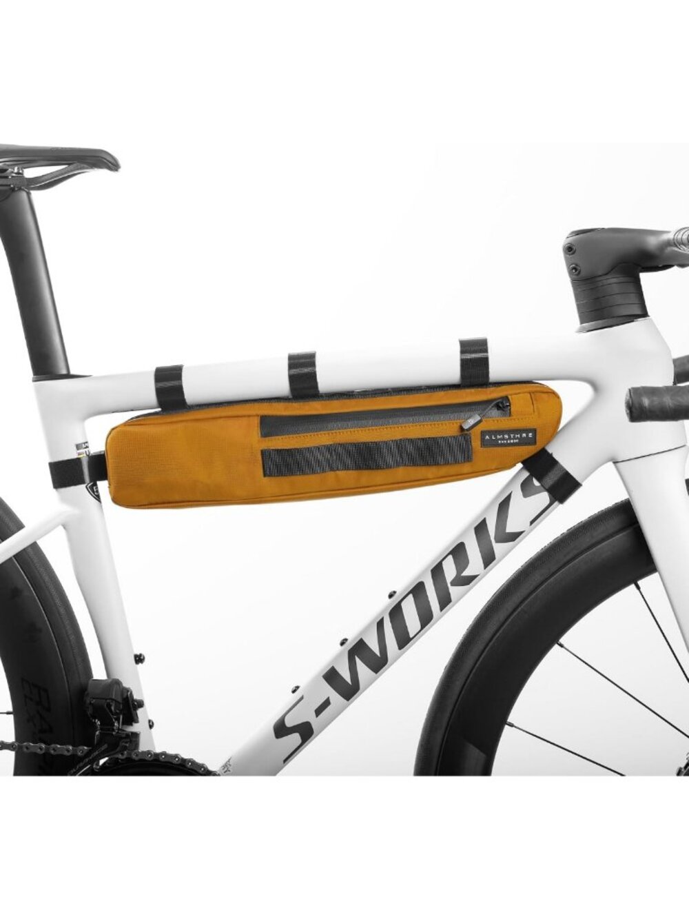 Weather-Resistant Bike Frame Bag | Waterproof Zippers & Dual-Sided Access for